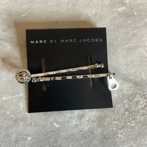 Silver Bobby Pins By Marc Jacobs